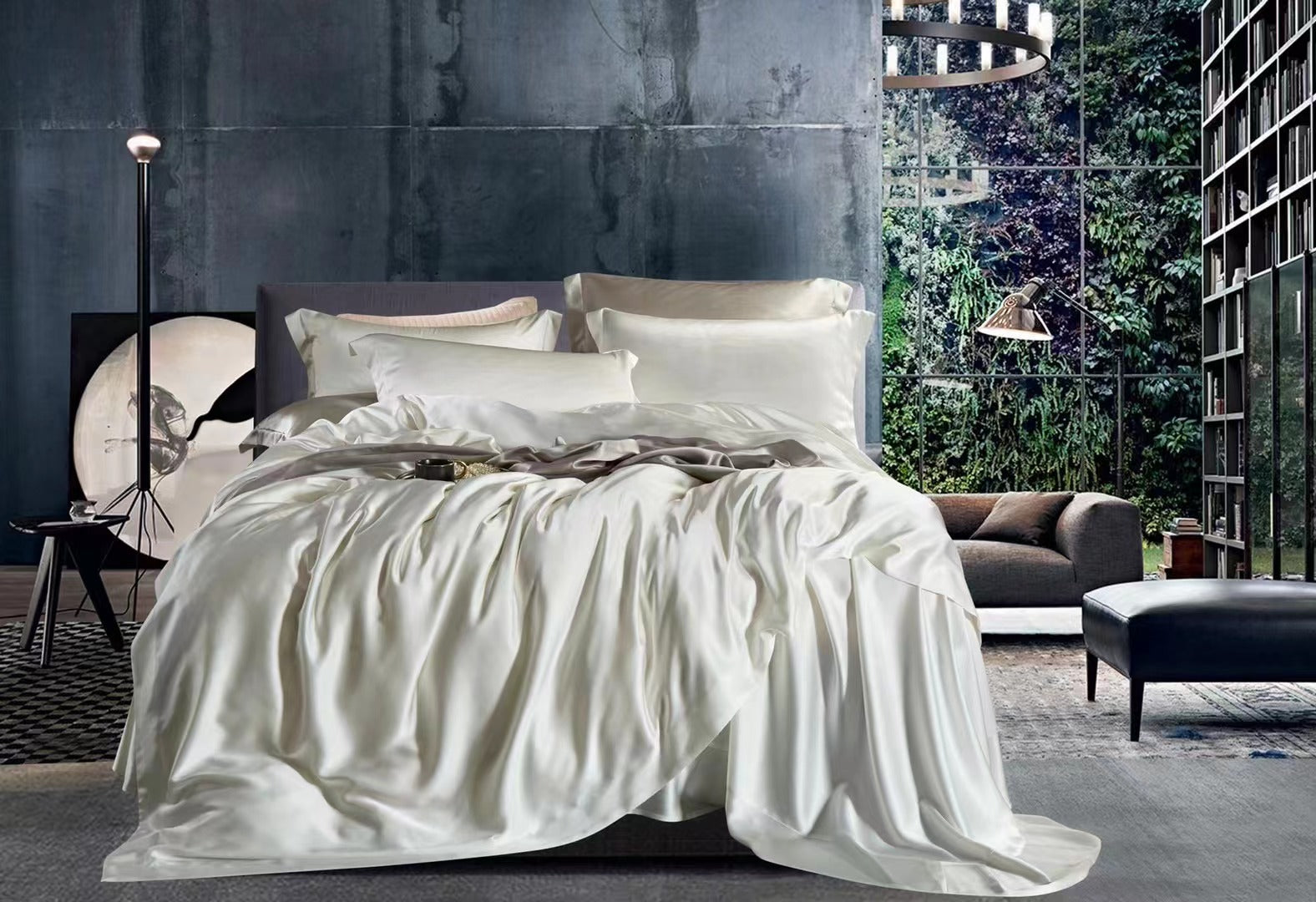 25 momme 100% silk duvet cover