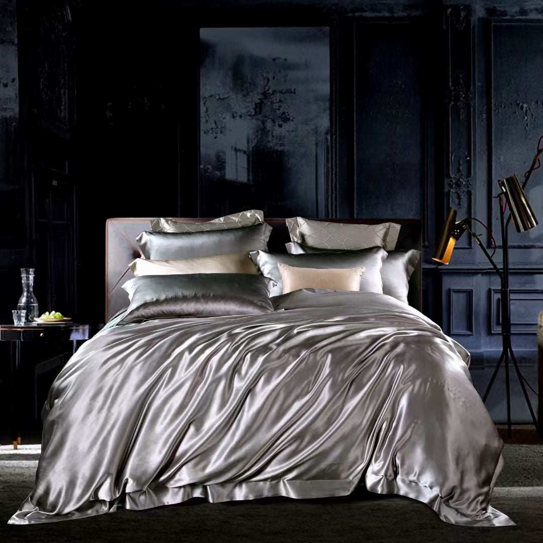 25 momme 100% silk duvet cover