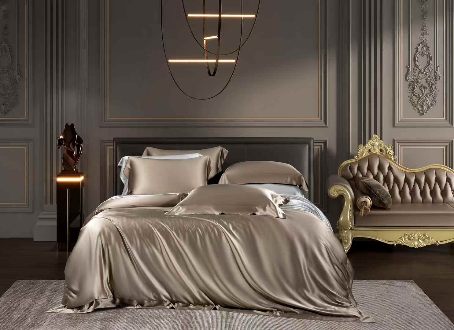 35 momme 100% silk duvet cover