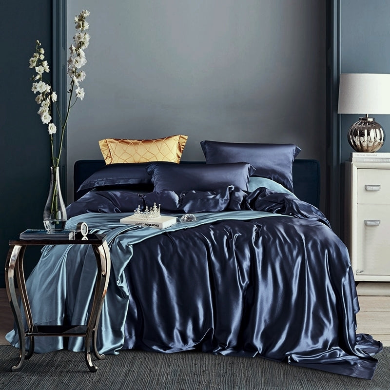 25 momme 100% silk duvet cover