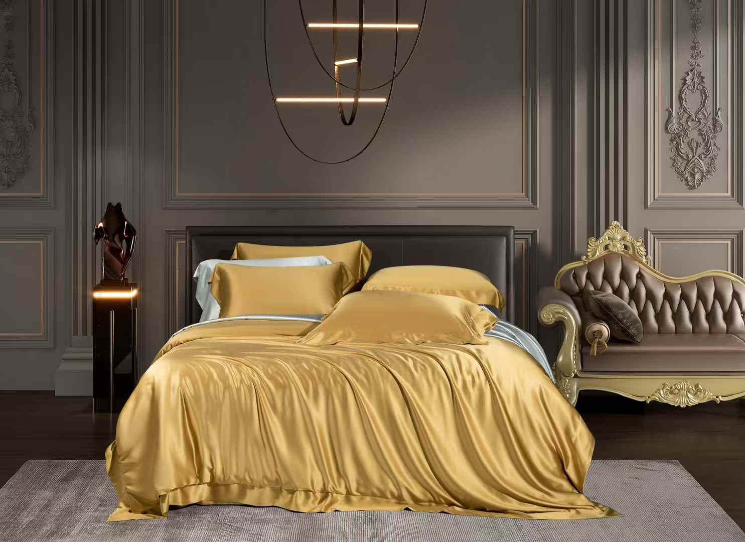 35 momme 100% silk duvet cover