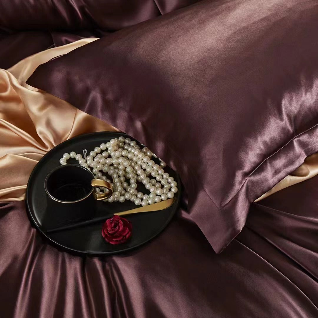 25 momme 100% silk duvet cover