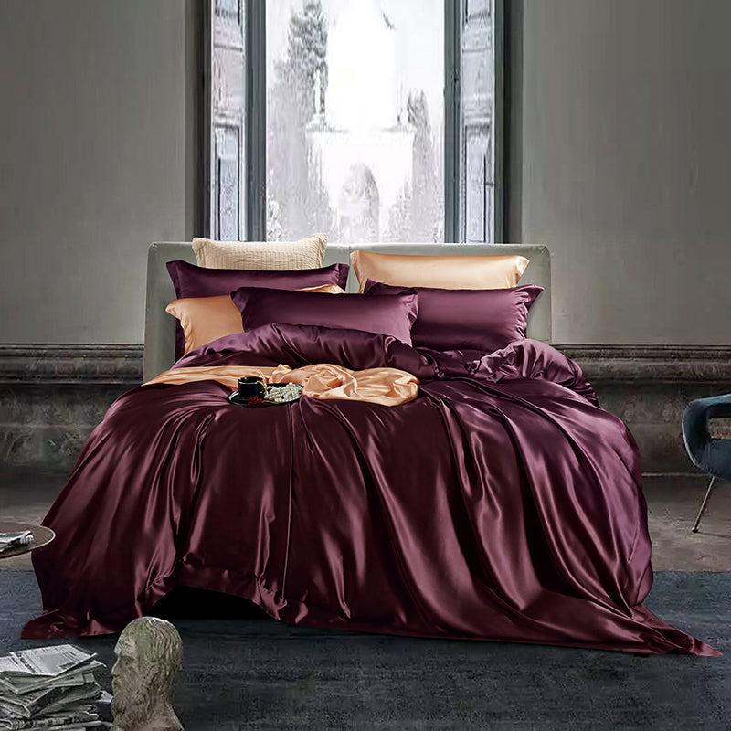25 momme 100% silk duvet cover