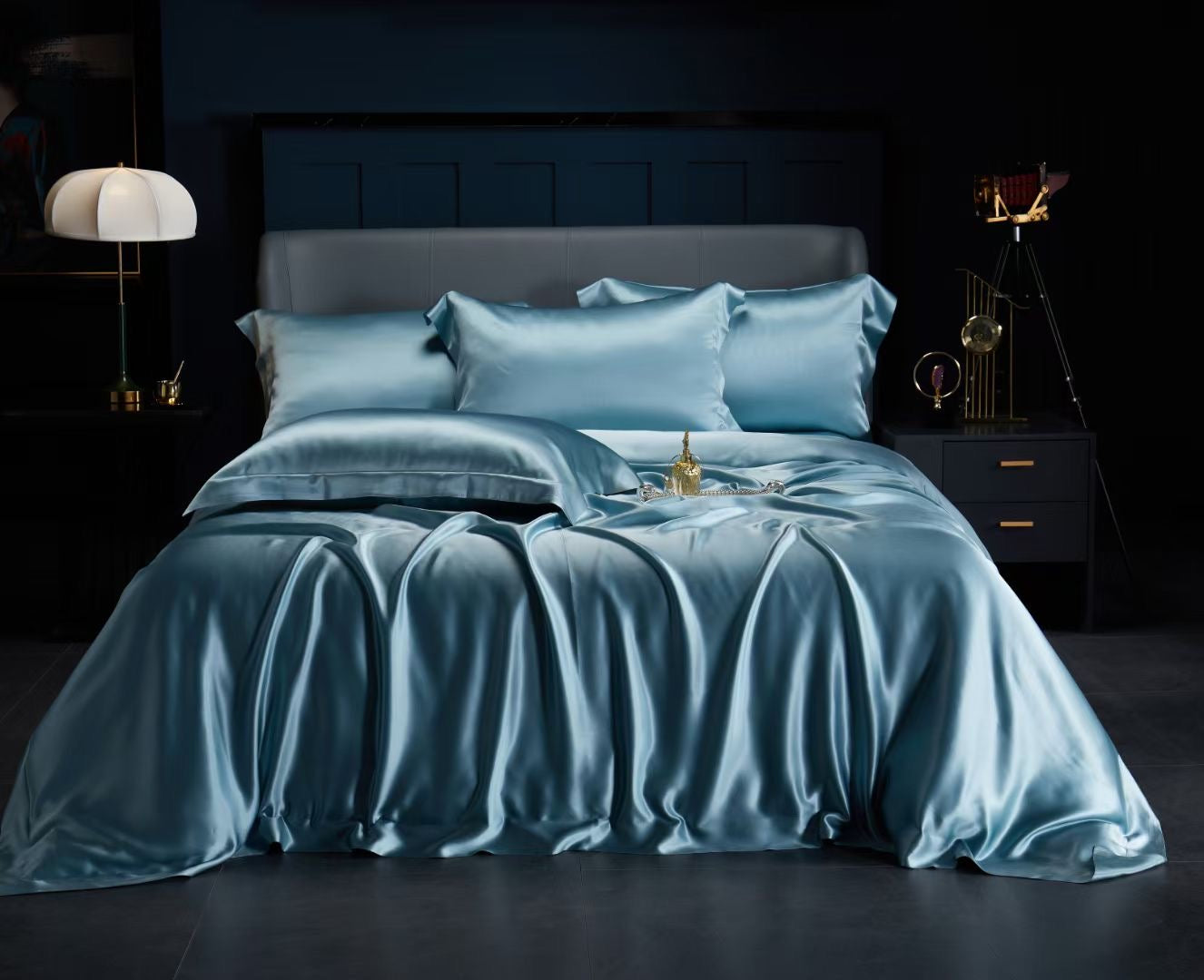 MUSEE - Silk Duvet Cover, 25 momme multi-colors