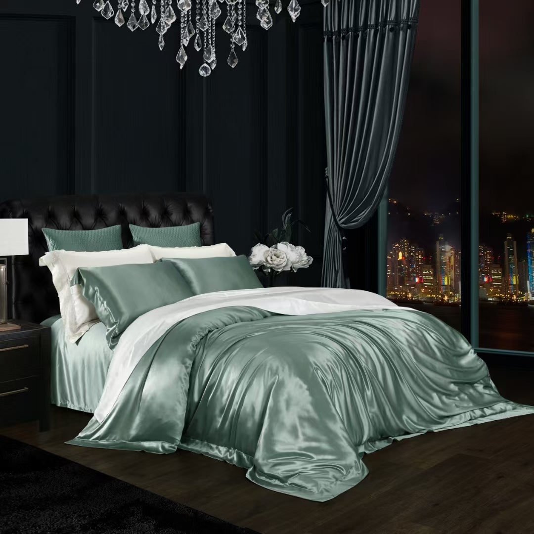 MUSEE - Silk Duvet Cover, 25 momme multi-colors