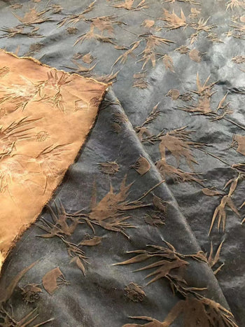 Jacquard Mud Silk