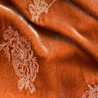 Embroidery Silk Velvet