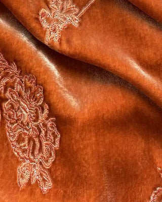 Embroidery Silk Velvet