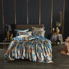 16 Momme Emerald Jewel Printed Silk Bedding Set - image 1