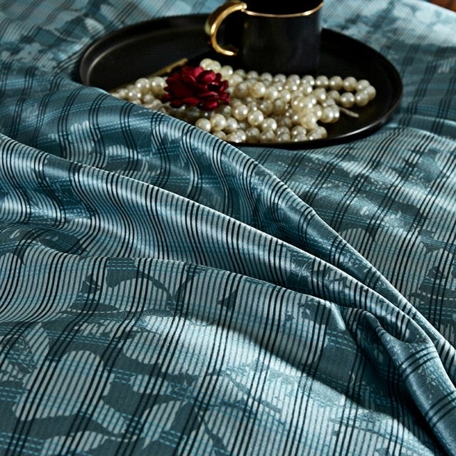 16 Momme Midsummer Printed Silk Bedding Set - image 4