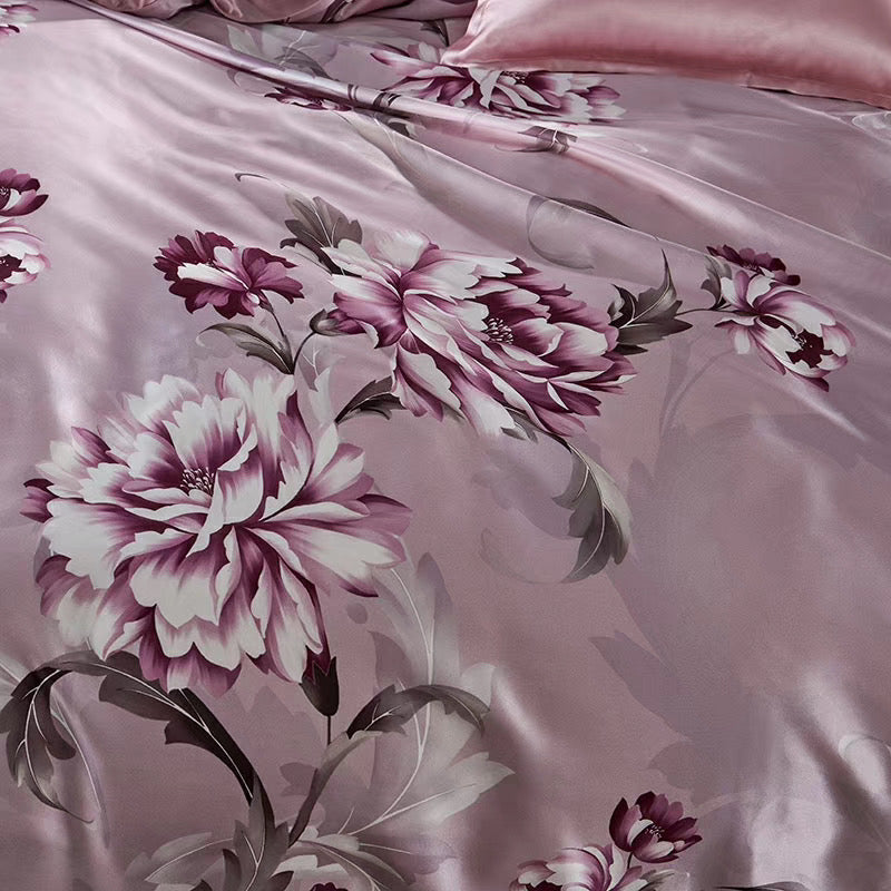 16 Momme Promise Printed Silk Bedding Set - image 3