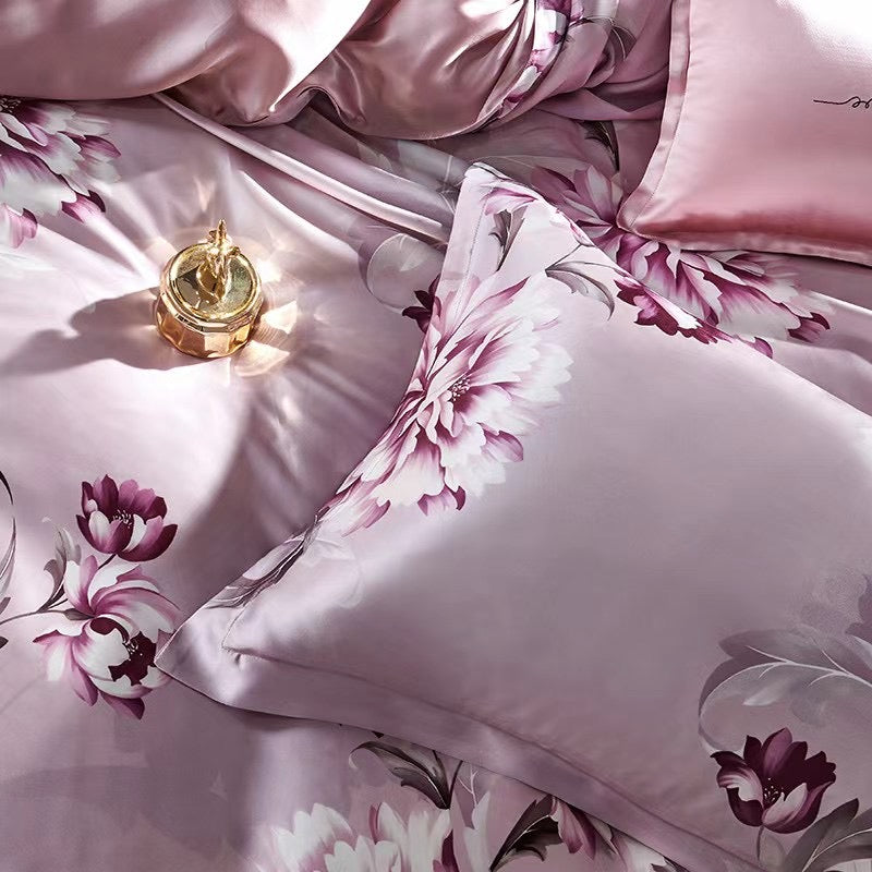 16 Momme Promise Printed Silk Bedding Set - image 4