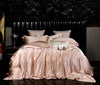 Nude Pink 25 Momme silk bedding set