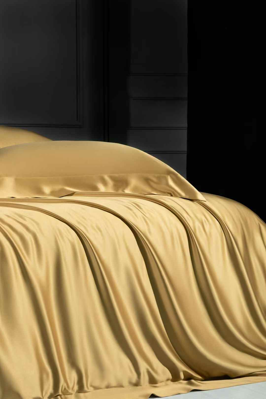 35 Momme Gold Silk Bedding Set