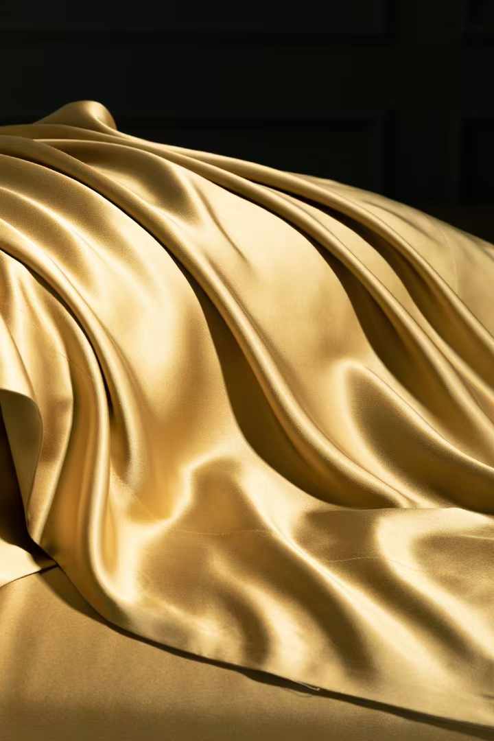 35 Momme Gold Silk Bedding Set