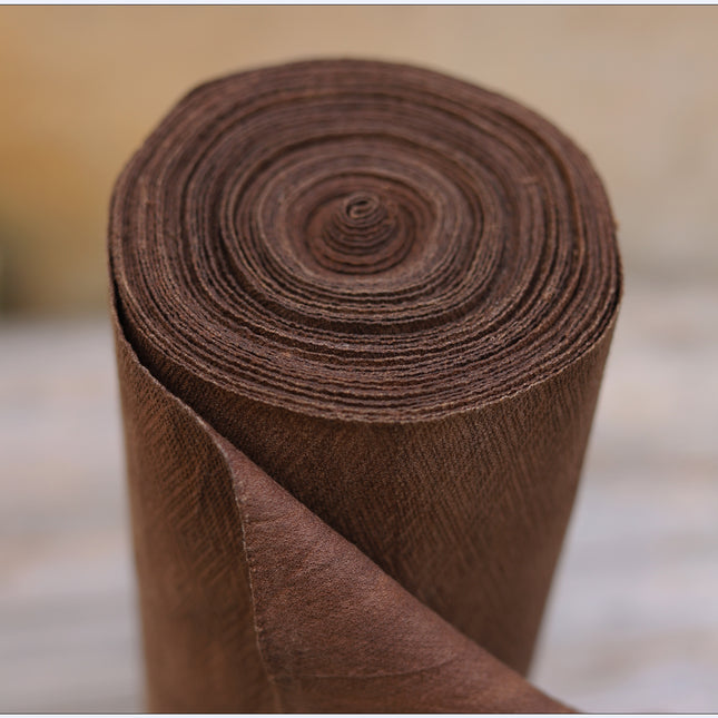 DAHUIW - Eco-Friendly Earth Brown Plant Dyed  Cotton Fabric - 38cm by the Yard