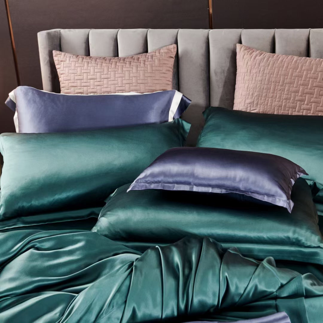 25 momme 100% silk duvet cover 