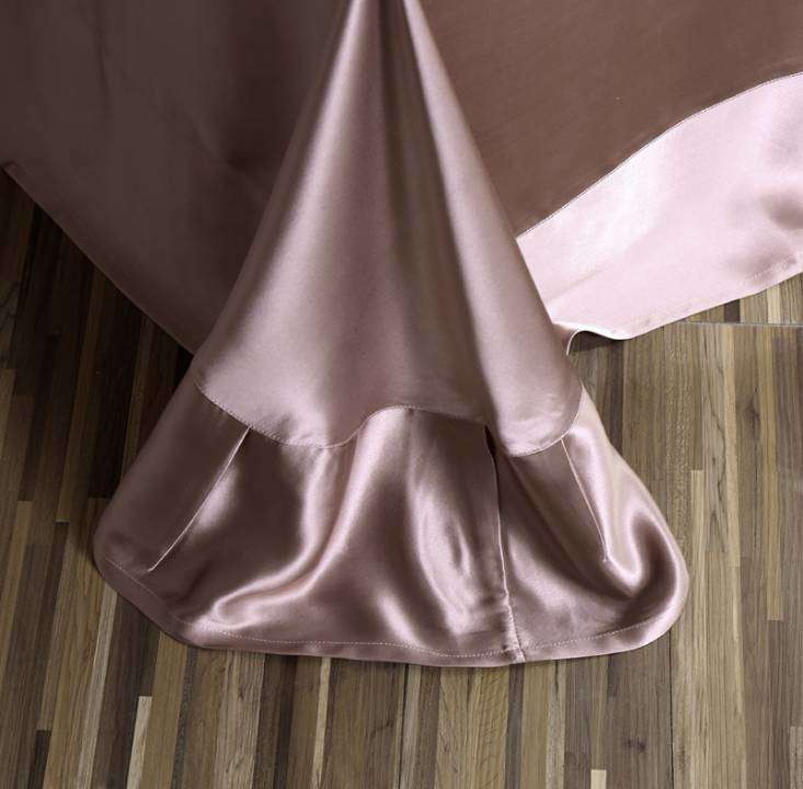 MUSEE - Silk Flat Sheet , 25 momme multi-colors