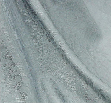 HLYAHILO - Handmade 19 Momme HUALUO Jacquard Mud Silk Fabric (Openwork texture) - 135cm by the Yard