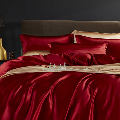 MUSEE - Silk Duvet Cover, 25 momme multi-colors