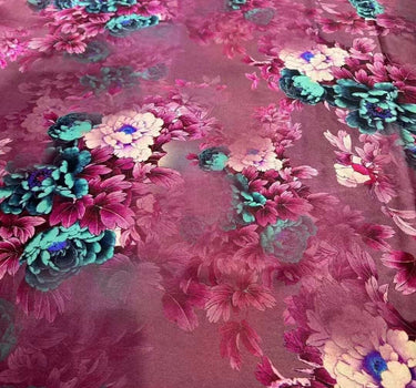 DOUYAN - 50 Momme Handmade PIZI Mud Silk Satin Fabric - 110cm wide by the Yard